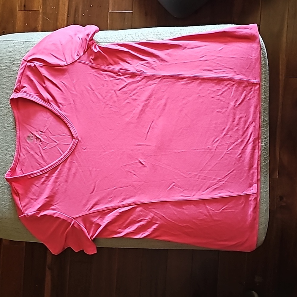 Women's RBX Active Wear Workout Top Size Large, Pink